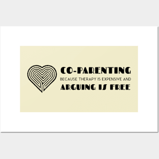 Co-parenting Reality Posters and Art